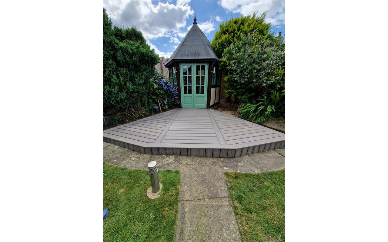 TREX Enhance Rocky Harbor composite decking