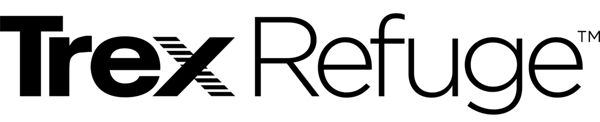 The image features the 'Trex Refuge' logo displayed in bold black text. The font is clean and modern, with no additional visuals or background elements. The text is clearly legible and centered in the composition.
