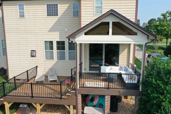 Trex Transcends Open Air Porch and Deck