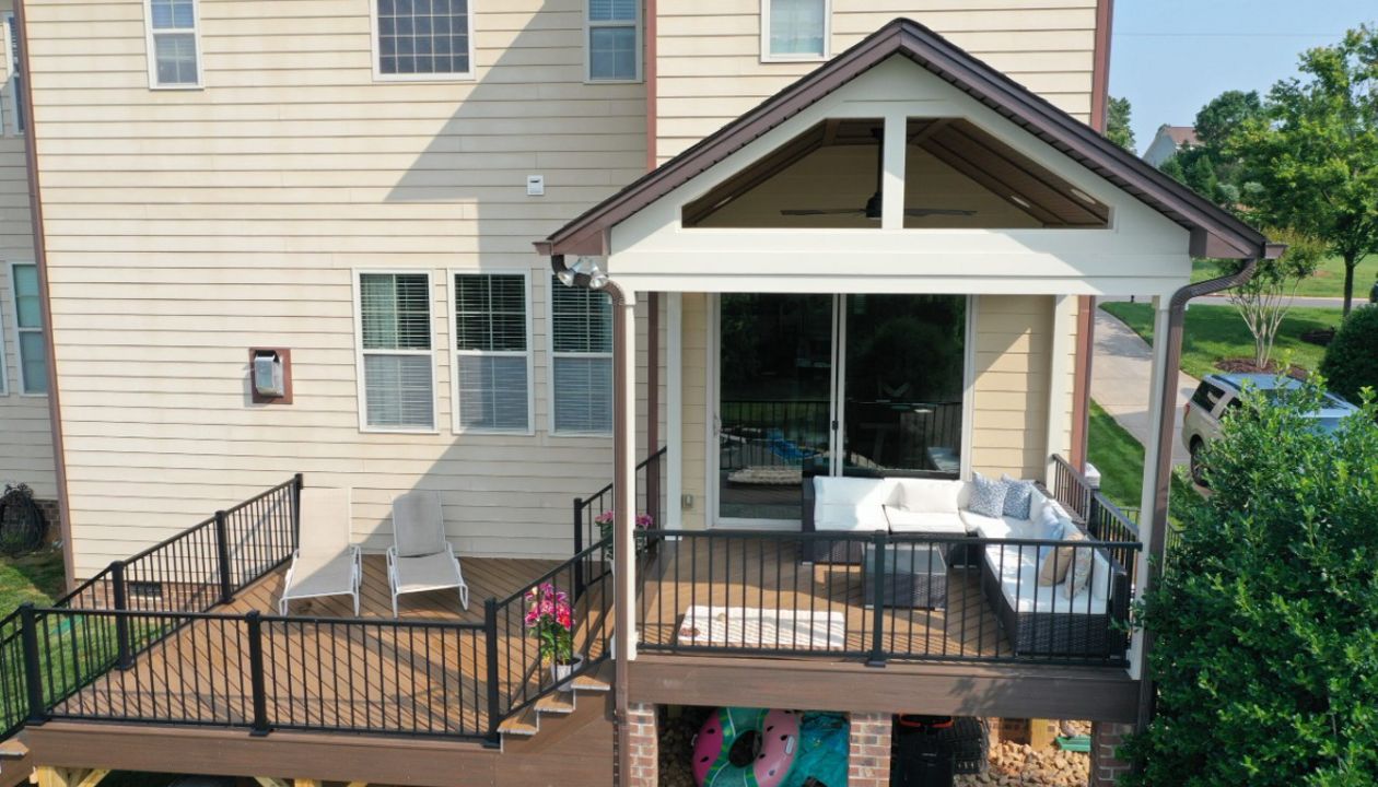 Trex Transcends Open Air Porch and Deck