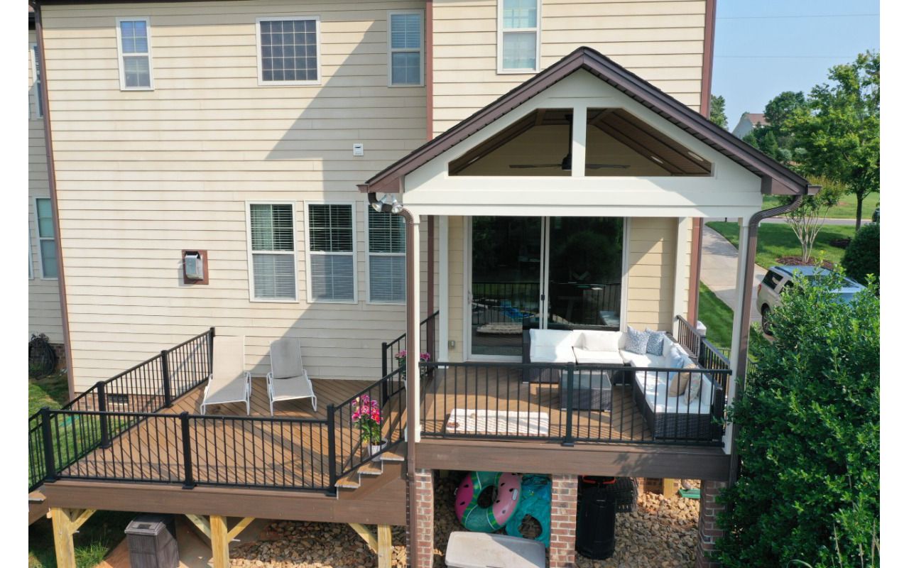 Trex Transcends Open Air Porch and Deck