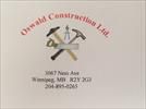 Oswald Construction  Ltd Logo