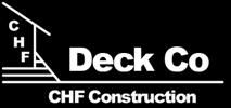 CHF Construction Inc./Deck Company Logo