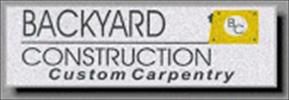 Backyard Construction Logo