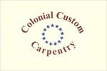 Colonial Custom Carpentry Logo
