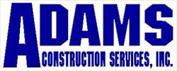 Adams Construction Services  Inc Logo