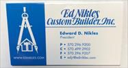 Ed Nikles Custom Builder, Inc Logo