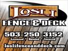 Losli Fence and Deck Logo