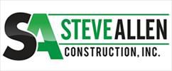 Steve Allen Construction, Inc. Logo