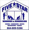 Five Star Window and Remodeling LLC Logo