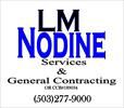 LM Nodine Services and General Contracting Logo