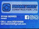 Frame West Construction Ltd Logo