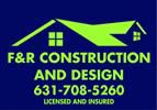 F & R Construction and Design, Inc Logo