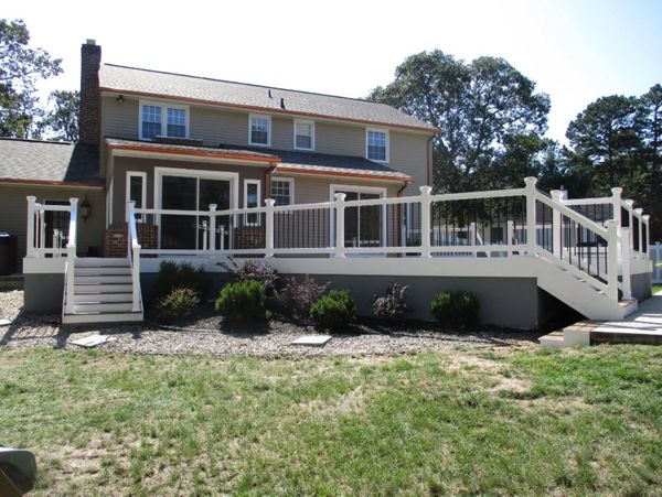 Trex Beach Dune redeck in Millville, NJ.