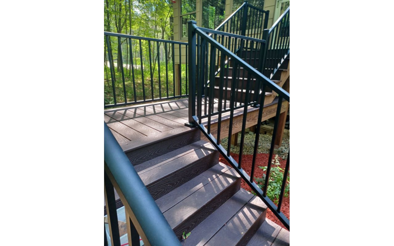Trex Select Winchester Grey, Composite Decking, Hudson WI Krumm Exteriors