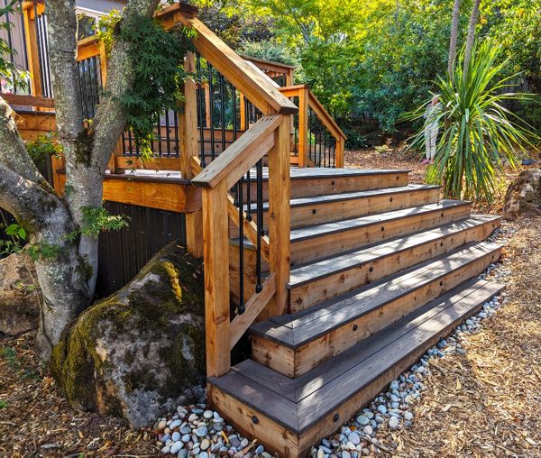 Transcend "Lava Rock" stairs