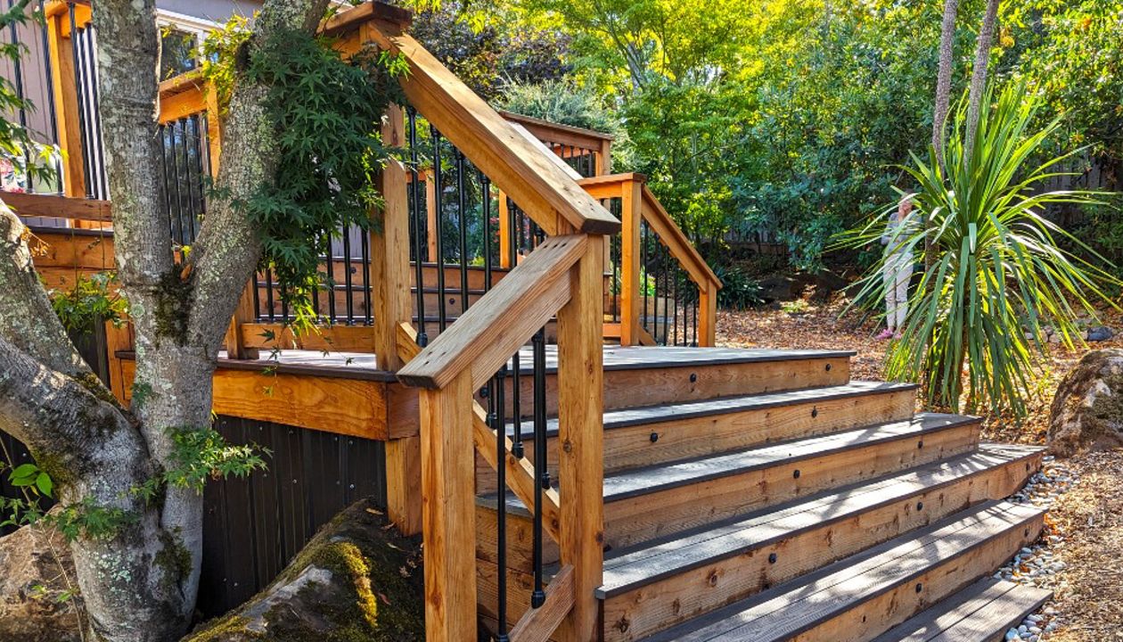 Transcend "Lava Rock" stairs