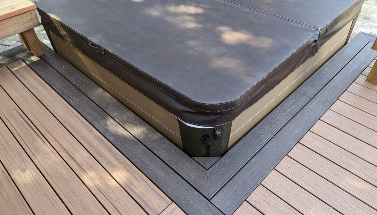 Transcend "Tiki Torch" with "Lava Rock" double border