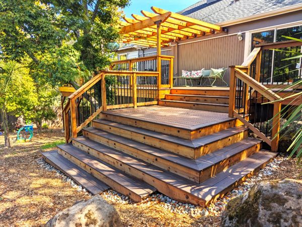 Transcend "Lava Rock" stairs