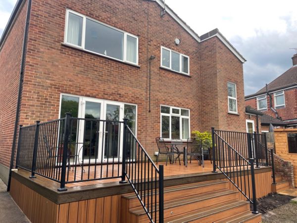 composite decking near me in Pinner, Trex composite decking by Karl Harrison