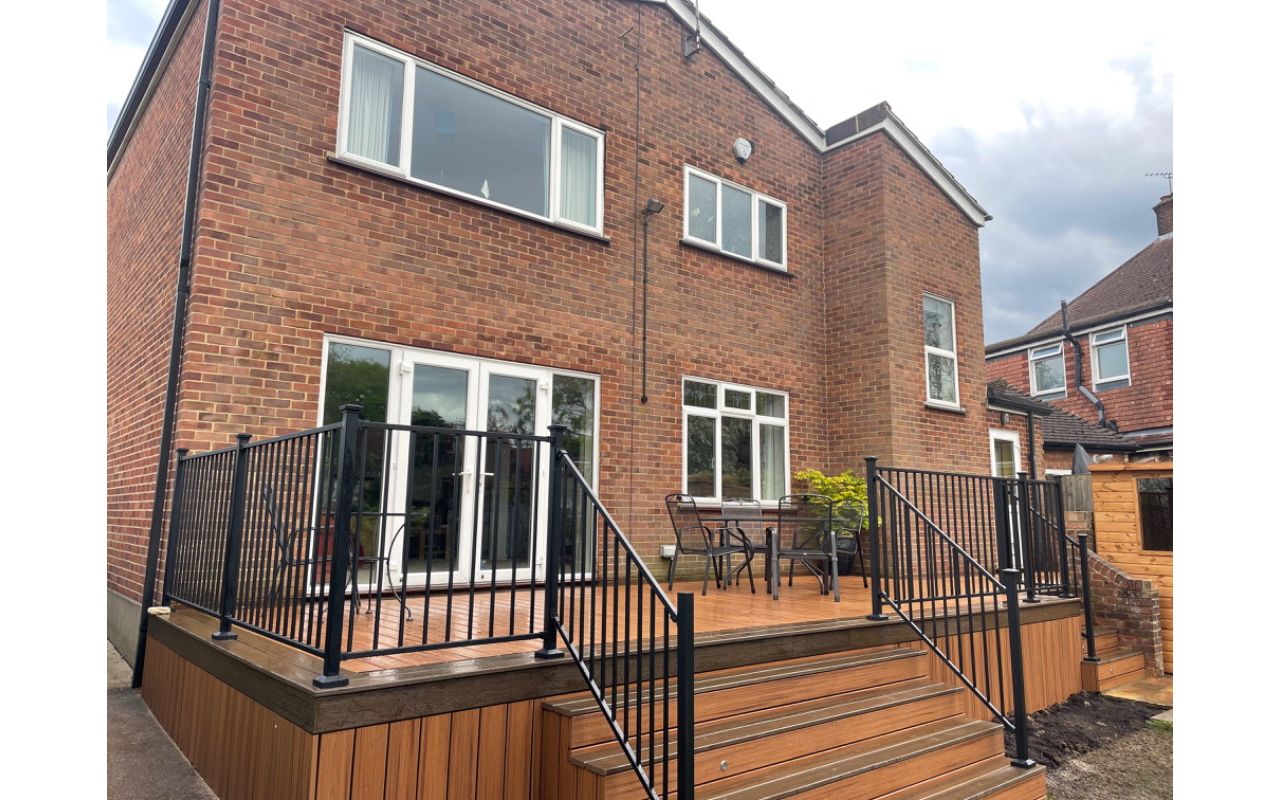 composite decking near me in Pinner, Trex composite decking by Karl Harrison