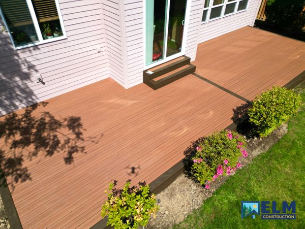 Trex deck in Portland by ELM Construction Services