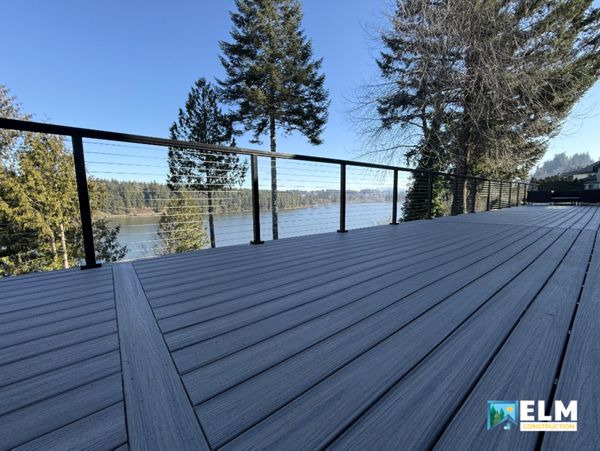Lakeside Trex deck by ELM Construction Services