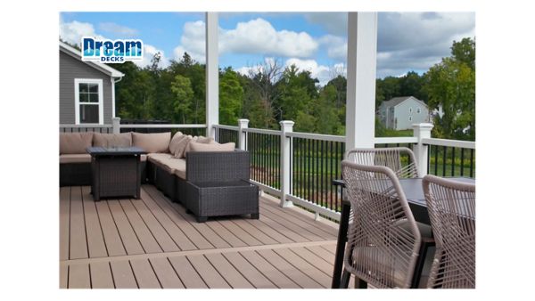 This is the difference craftsmanship makes.  From the consistent Carmel decking to the crisp Jasper fascia, every detail is measured, aligned, and finished with purpose.