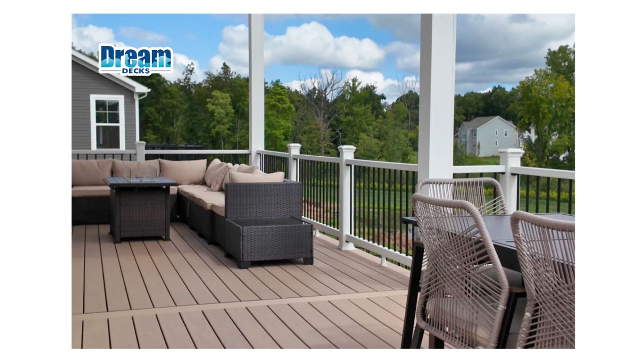 This is the difference craftsmanship makes.  From the consistent Carmel decking to the crisp Jasper fascia, every detail is measured, aligned, and finished with purpose.