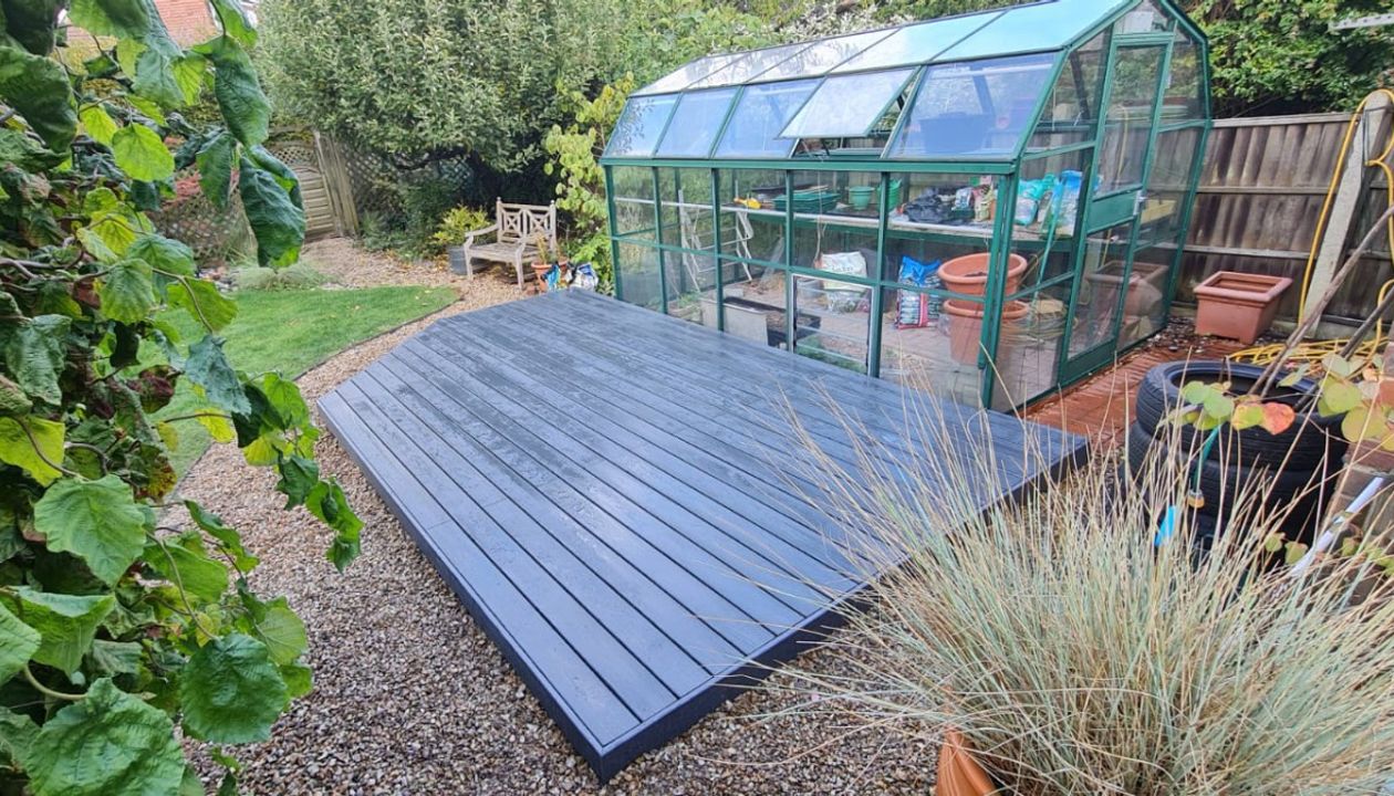 Trex Enhance Basics Clam Shell Decking, North London