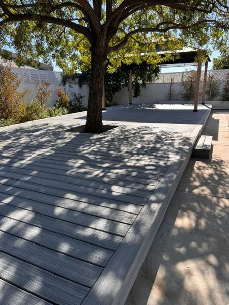 Foggy Wharf Courtyard Deck 3