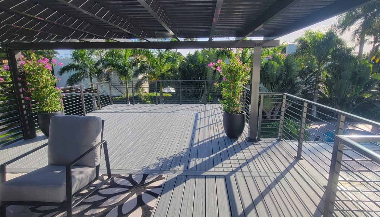 Custom Built Second Story Deck