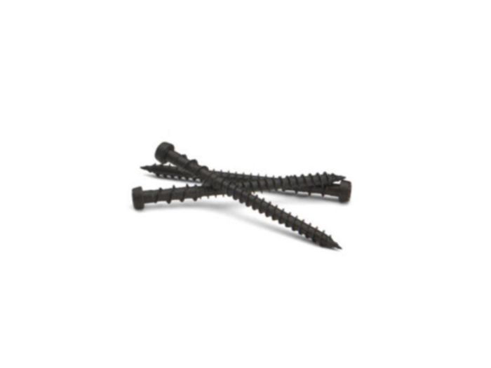 Hidden Fastener PDP Install - black-deck-plug-system-screws-stack
