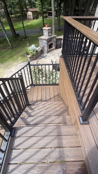 stairs to landing