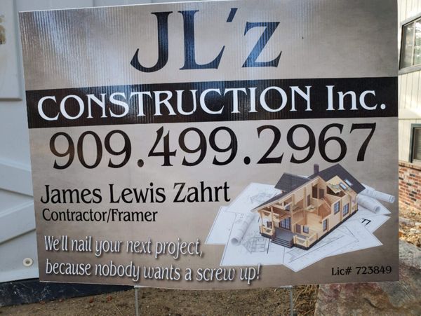 JLZ Construction, Inc Logo