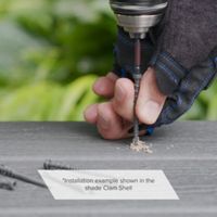 Hidden Fastener PDP Install - Decking Screws 2