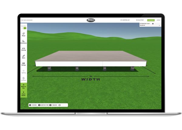 Visualize Your Deck in 3D With Our Deck Designer