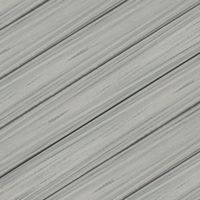 This image features a close-up view of weathered wooden planks arranged diagonally. The wood has a gray, distressed finish with visible grain and subtle streaks, creating a rustic and aged appearance. The overall palette is muted and neutral, emphasizing the natural texture and linear pattern. No text, numbers, or identifiable brands are visible in the image.