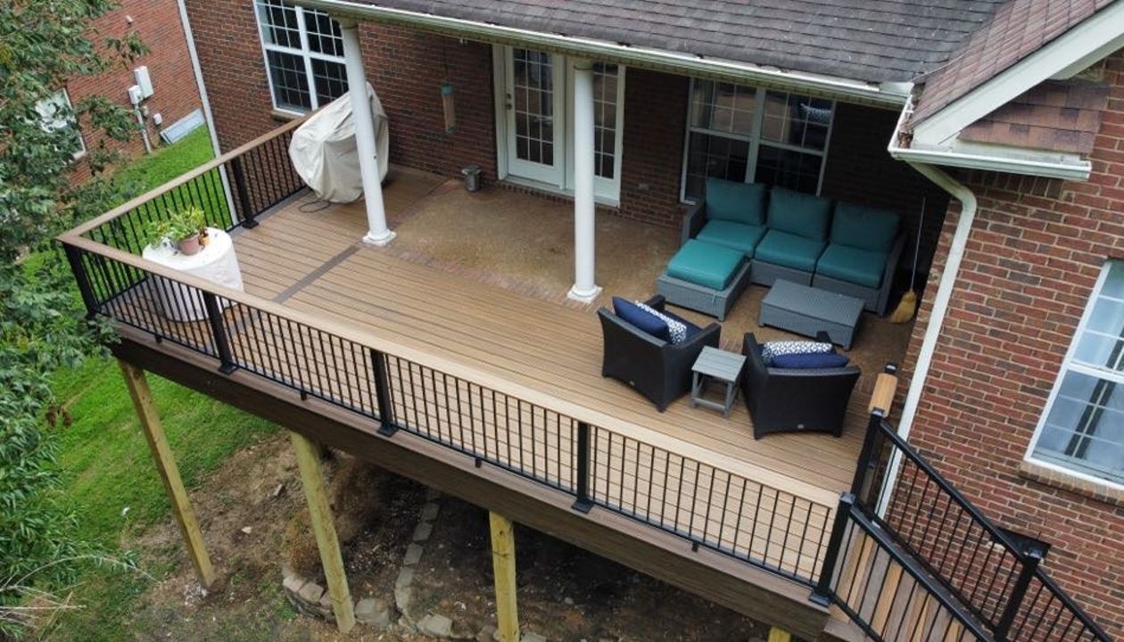 Transcend Tiki Torch with Spiced Rum border and Aluminum Rails