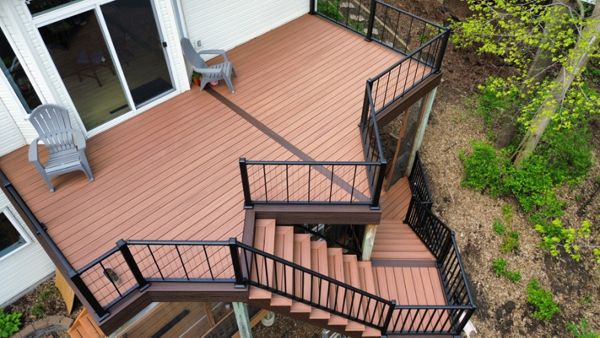 Tiki Torch Trex Deck