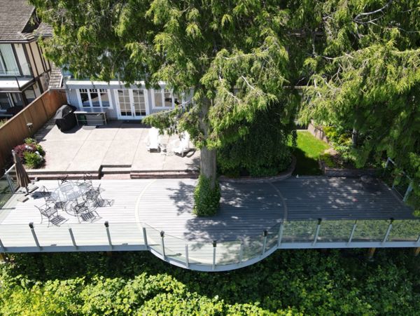 Island Mist field, Gravel Path inset bordering.