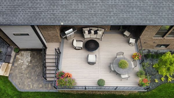 Trex Lineage Decking in South Lyon, Michigan