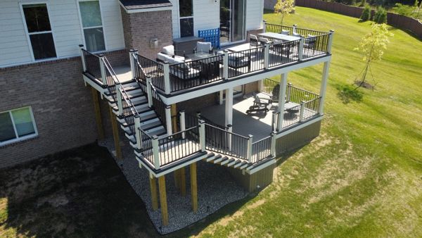 Huge Trex deck Ann Arbor, Michigan