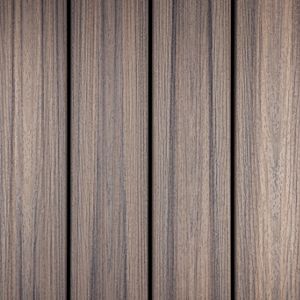 This image features a close-up view of several vertical wooden planks arranged side by side. The wood grain is clearly visible, showcasing natural lines and subtle color variations in a neutral brown palette. The setting appears to be a flat surface, possibly flooring or paneling, with a clean and uniform appearance. No visible text, numbers, or logos are present in the image.