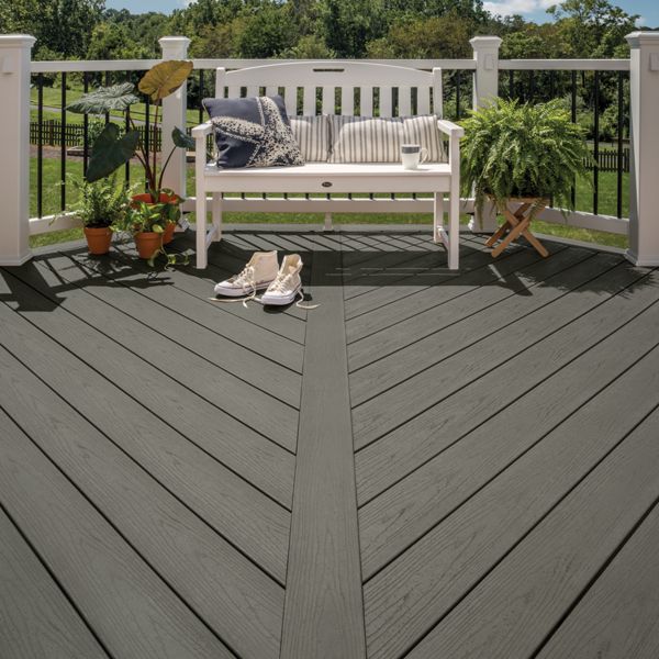 Shop Trex Enhance® Composite Decking in Clam Shell Trex