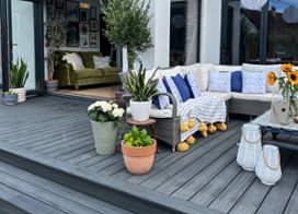 Melanie Jade's Trex Decking Upgrade: Using Every Inch Of A Backyard