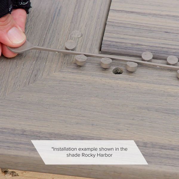 Hidden Fastener PDP Install - Enhance Decking Plug 1