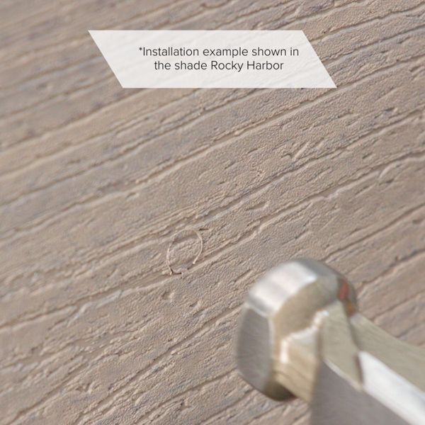 Hidden Fastener PDP Install - Fascia Plug 1