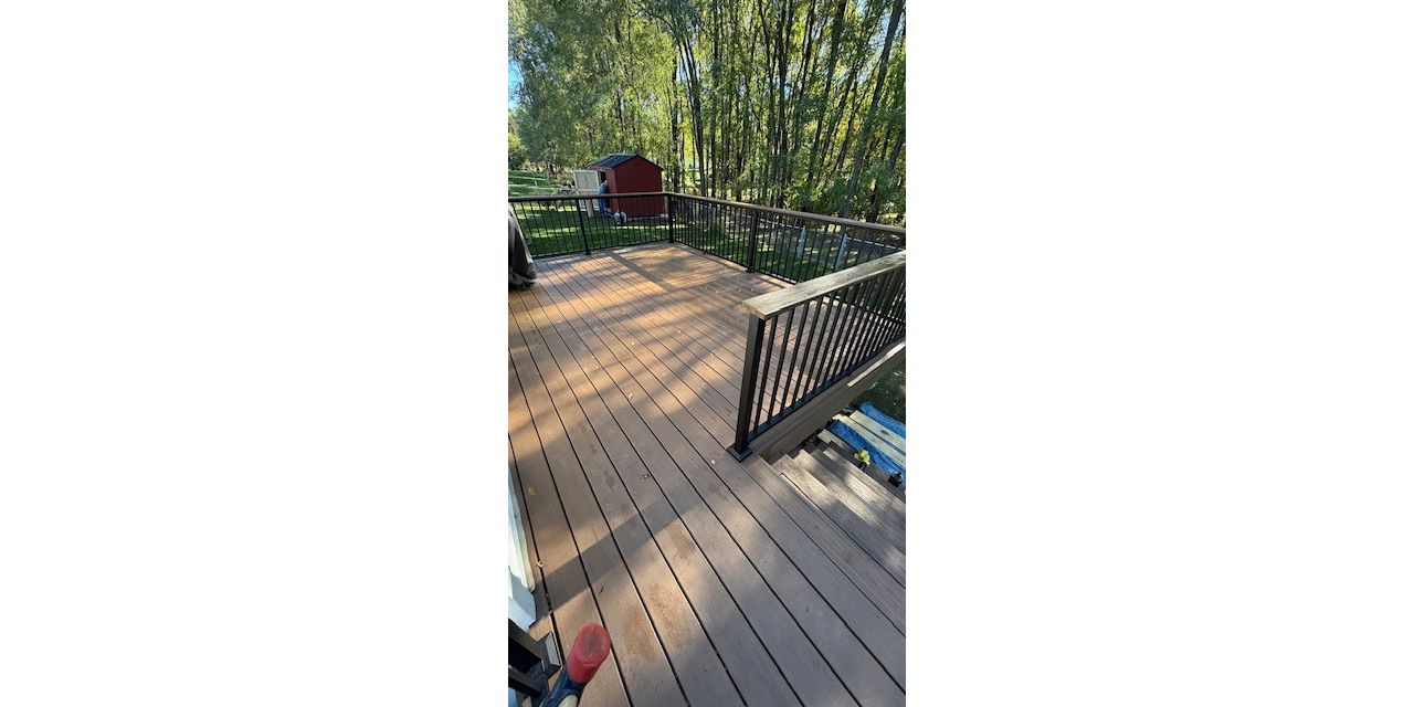 main deck with landing