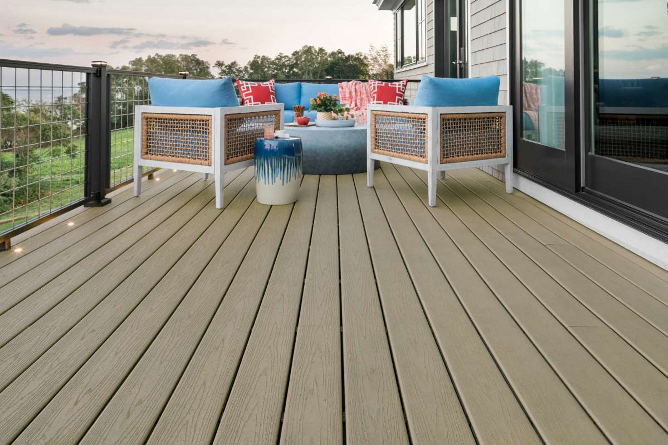 Trex Outdoor Spaces Provide Stunning Views At HGTV® Dream Home